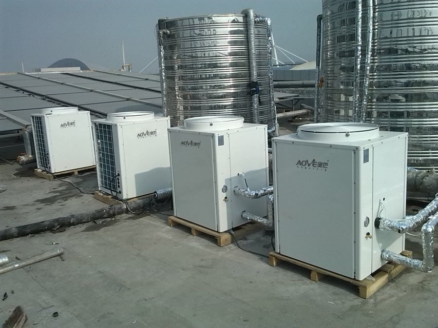 河南省信阳市固始县 空调热水设备  即热性空气能热水设备