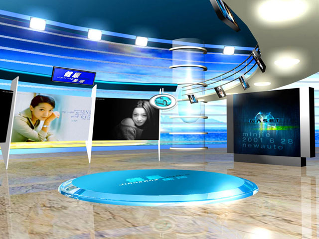 演播室蓝绿箱建设北京多功能虚拟直播间搭建方案  演播室搭建  演播室建设方案