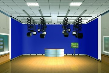 演播室蓝绿箱建设北京多功能虚拟直播间搭建方案  演播室搭建  演播室建设方案