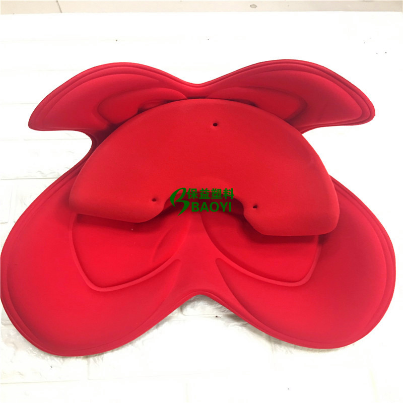 厂家供应儿童汽车坐垫 海绵热压成型 花园海绵跪垫