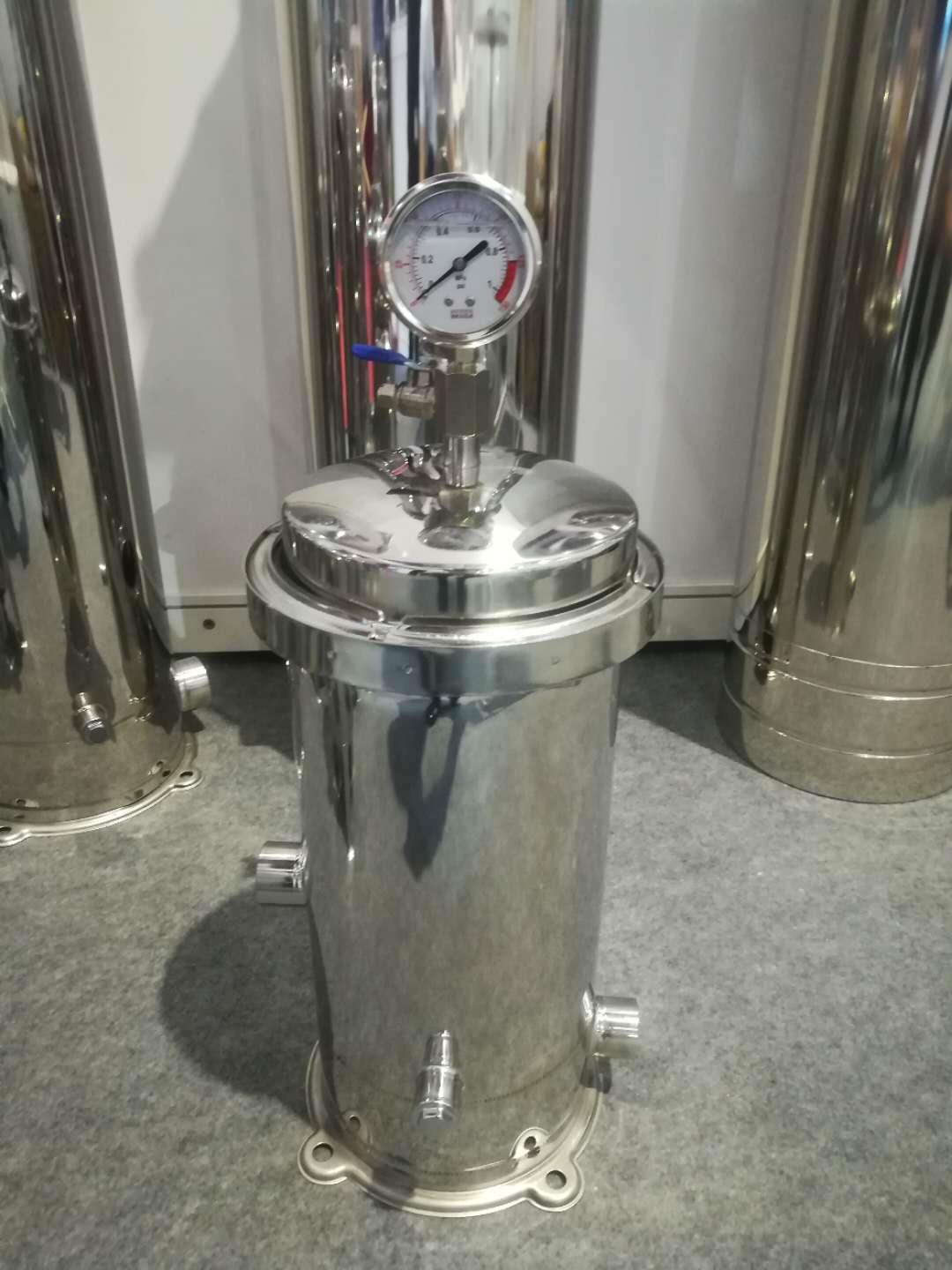 厂家直销20寸5芯折叠滤芯过滤器-中央净水器用  微孔折叠滤芯过滤器  折叠过滤器选型  折叠过滤器厂家