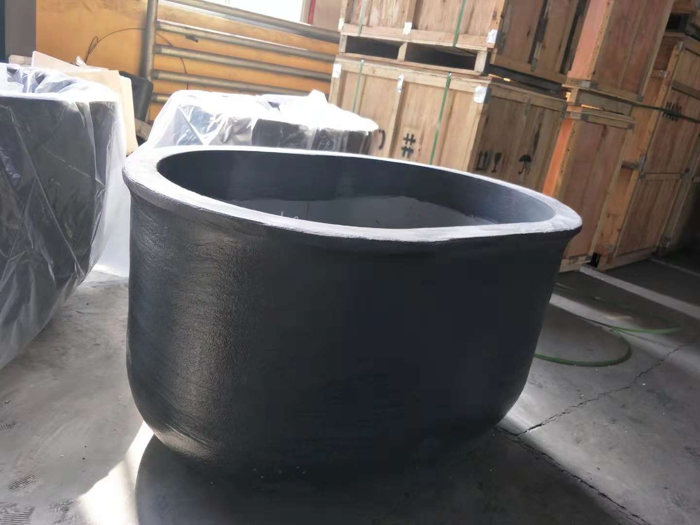 椭圆形碳化硅坩埚