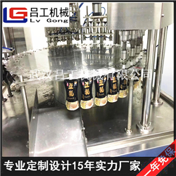 全自动自立袋豆浆灌装机 自立袋果冻灌装旋盖机  自立袋灌装旋盖机