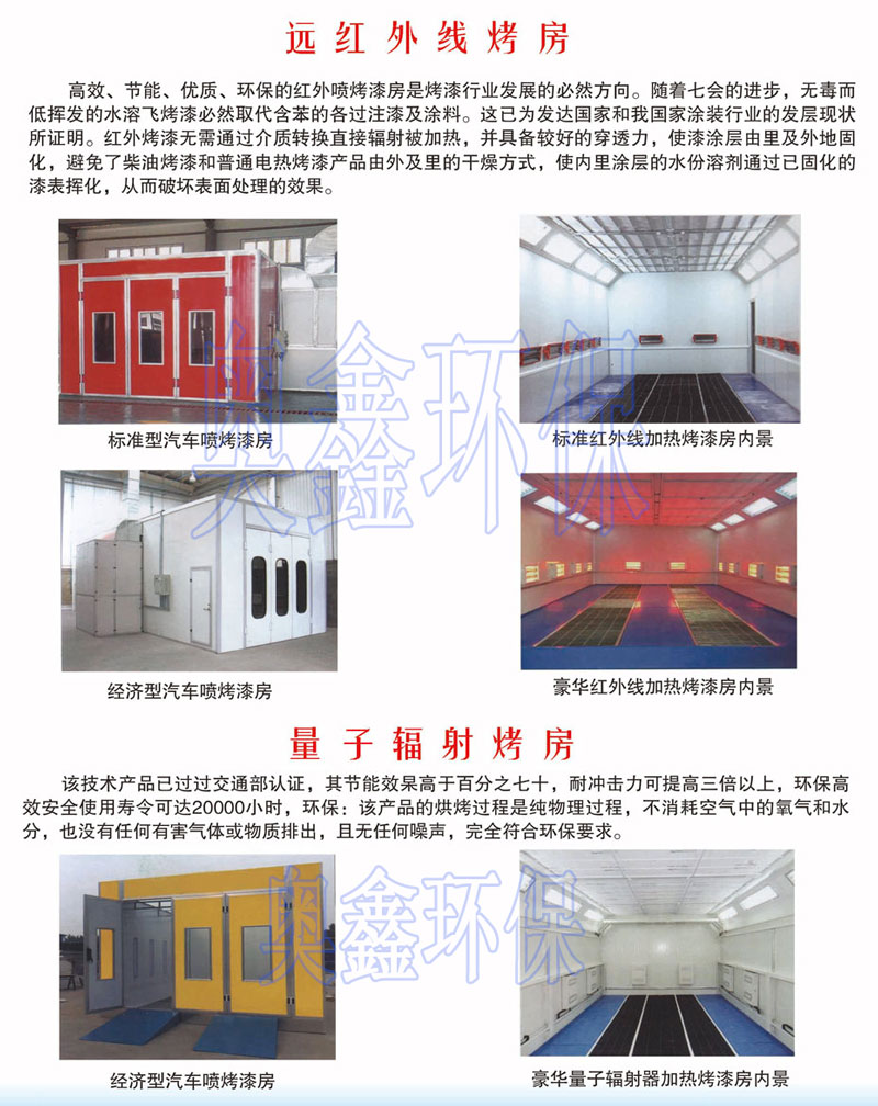 汽车喷漆房 汽车喷漆房生产厂家 奥鑫环保厂家直销 中央除尘 干式吸尘柜