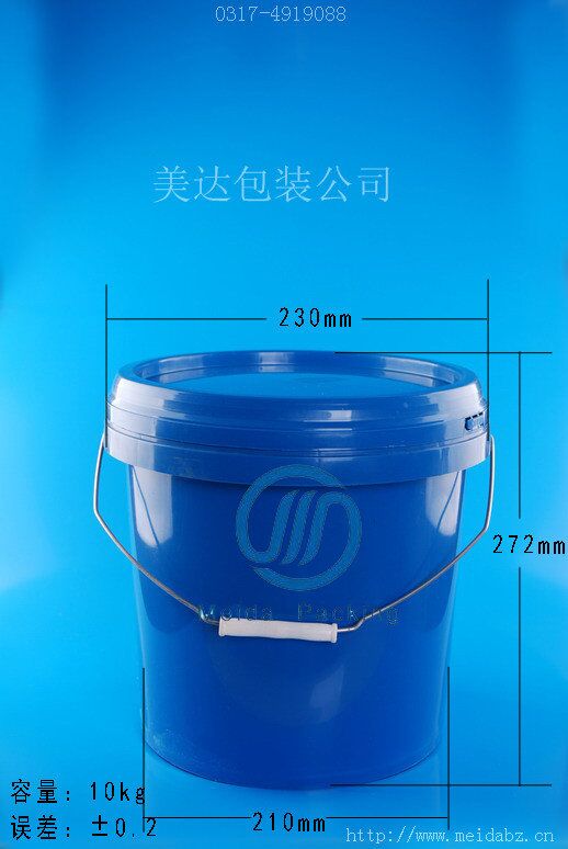10L大口桶  粉剂桶  拎手桶  大圆桶