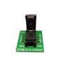 WSON烧录座 DFN10 4*3mm 0.5间距翻盖探针测