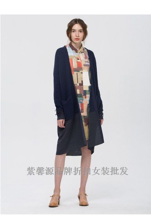 外贸女装尾货精品女装折扣库存2018新款货源