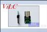 带板夹板USB3.1 TYPE C公头 黑胶外包 3A大电流