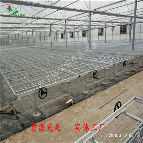 桐乡半自动苗床/温室移动苗床价格行情  温室移动苗床供应