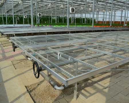 潮州联栋温室移动苗床-货源足质量优  大棚专用移动苗床