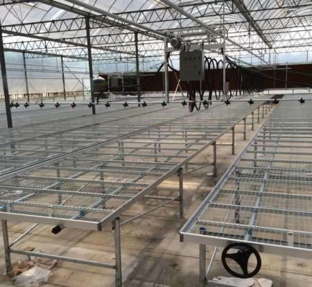 潮州联栋温室移动苗床-货源足质量优  大棚专用移动苗床