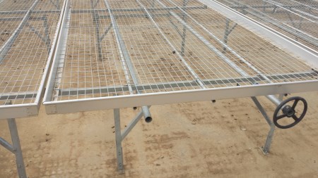 专业定制温室大棚移动苗床-热镀锌苗床-保证品质  热镀锌移动苗床  大棚专用移动苗床