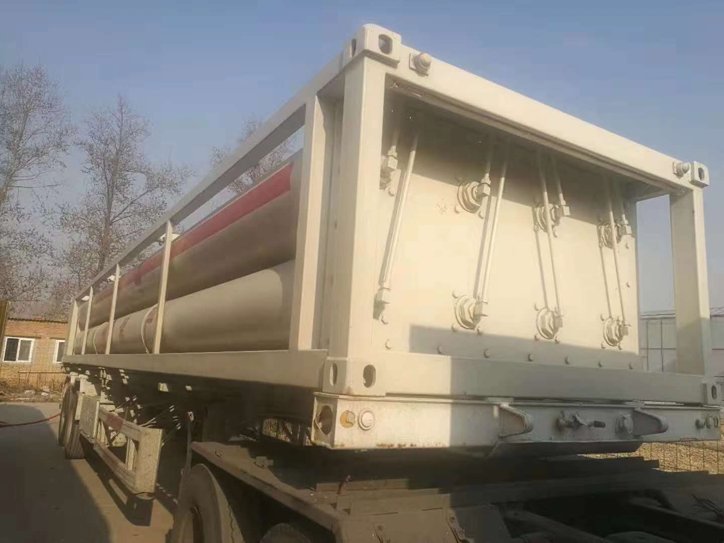 18水立方CNG八管 CNG运输车 常规cng撬车