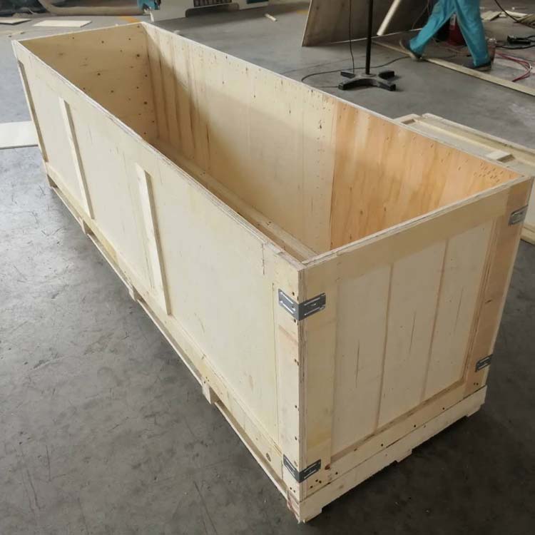 胶州出口包装木箱周转运输厂家专业定做质量保证 木包装箱 免熏蒸木箱 胶合板木箱