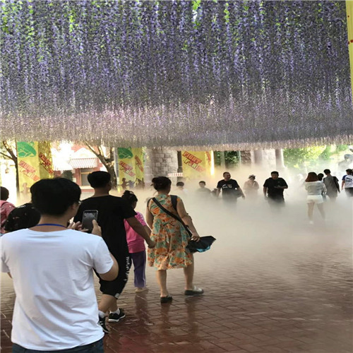 房地产绿化带人工造雾设备  房地产人造雾  绿化带人造雾