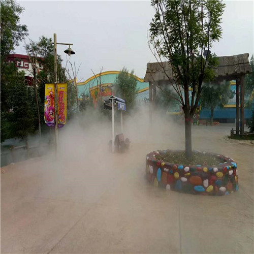 住宅小区景观冷雾造景系统  住宅小区冷雾系统
