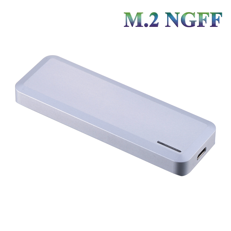 铝镁合金m.2 ngff转USB3.1移动硬盘盒 外置笔记本  外置硬盘盒  NGFF