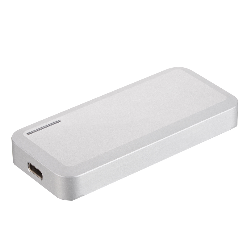 Msata Typec USB3.1外置移动硬盘盒 铝镁合金  mSATA硬盘盒