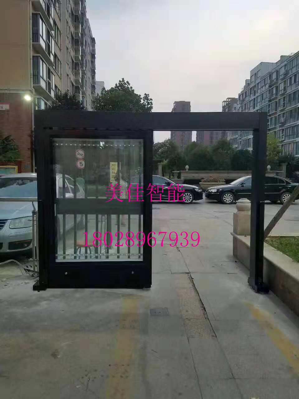 厂家直销智能时尚广告门 人行通道门 平移门  智能门