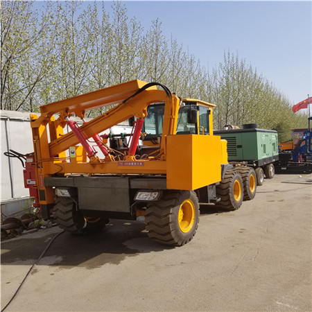 直销护栏打桩机  高速公路护栏打桩机厂家  立柱打桩机