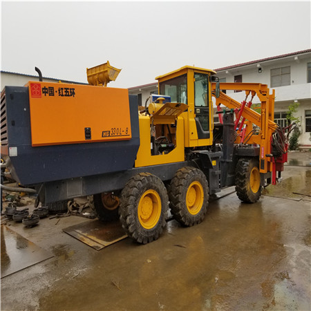 批发公路护栏打桩机 公路护栏立柱打桩厂家直销  立柱打桩机  液压打桩机