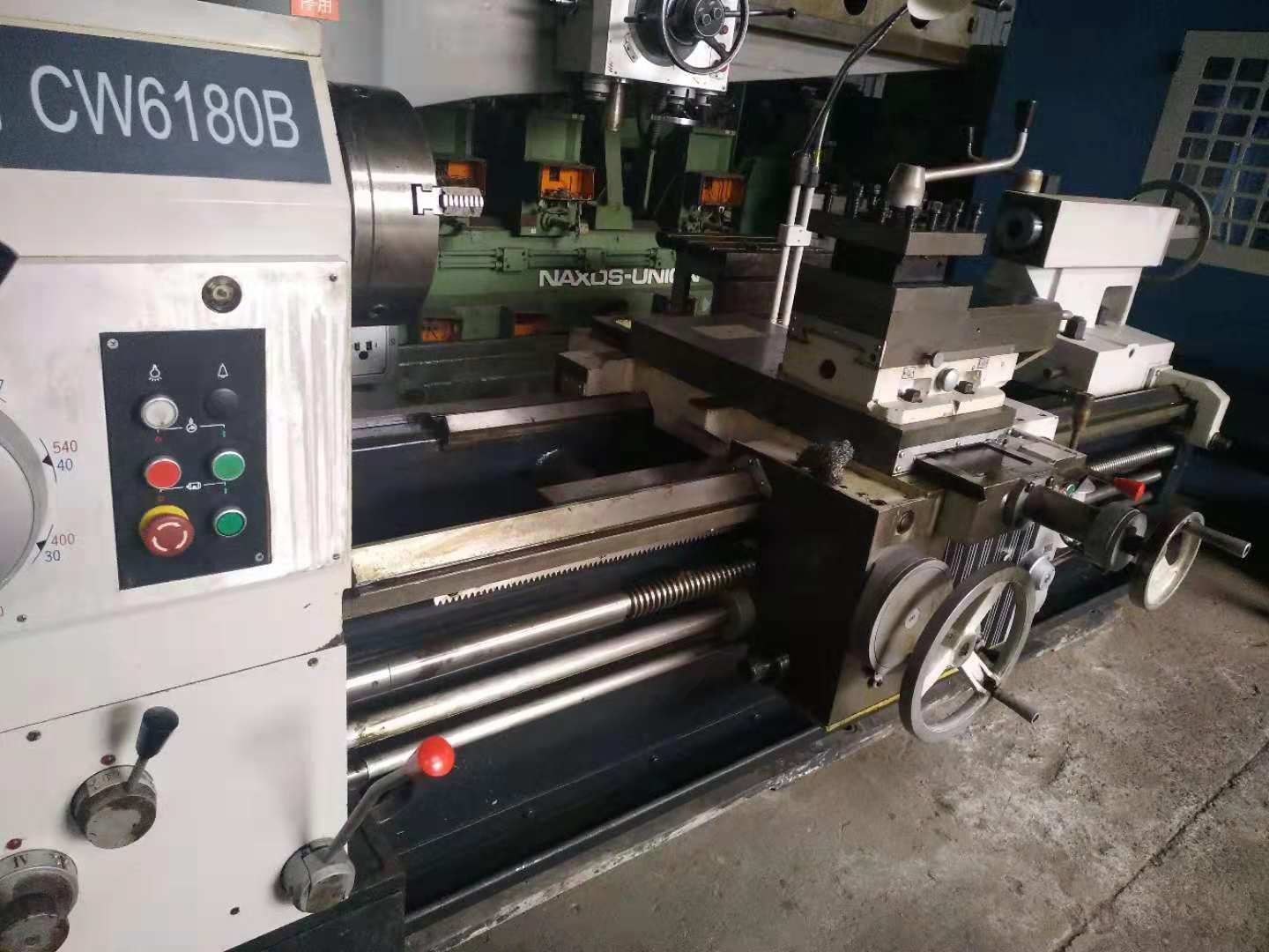 卧式车床6180B沈阳13年产温州提货可试机  二手卧车6180B  沈阳卧车6180b