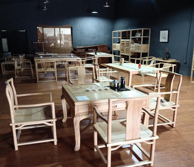 成都唐人坊_新中式实木家具