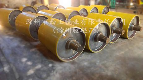 连云港橡胶滚筒  胶轮滚筒