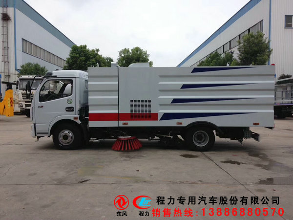 长沙市买东风天锦洗扫车多少钱  五十铃洗扫车  程力洗扫车