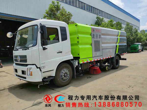 秦皇岛市买东风天锦洗扫车多少钱  五十铃洗扫车  程力洗扫车