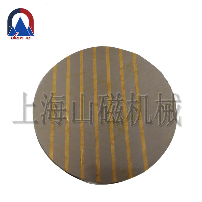 上海山磁直供XM51-200车床钳工划线用圆形密级永磁吸&nbsp;&nbsp;圆形永磁吸盘