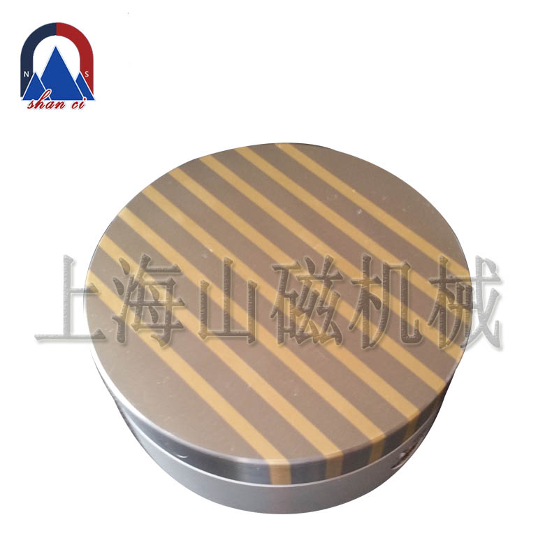上海山磁直供XM51-200车床钳工划线用圆形密级永磁吸&nbsp;&nbsp;圆形永磁吸盘