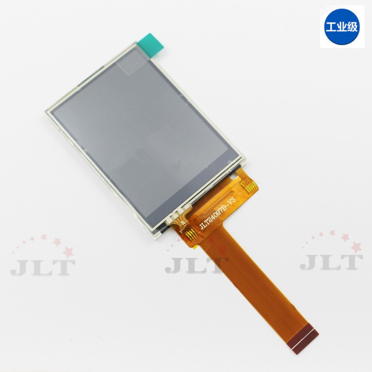 晶力泰2.4寸插接20pin液晶触摸显示屏，并行8位接口模组  2.4寸TFT  LCD显示屏  液晶模组