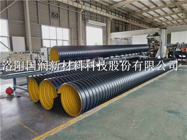 襄县城市埋地排水管 高速公路排污管生产厂家  钢带波纹管  钢带排水管  市政排水管道