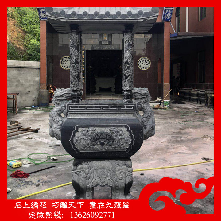 专业生产寺院的石香炉 石雕香炉  寺院石香炉