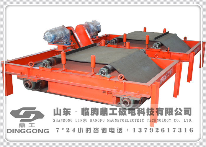 宁德皮带式除铁器鼎工制造自卸式除铁设备&nbsp;&nbsp;吸铁石&nbsp;&nbsp;吸铁器&nbsp;&nbsp;吸铁机