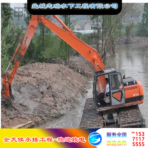 湖州环保清淤公司-水下更换管道