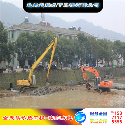 临沂排水排污管道清淤公司-水下管道连接