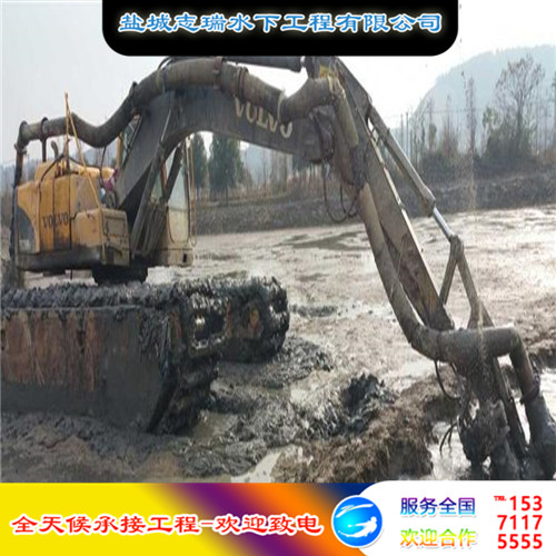 惠州水下清障公司-更换水下管道