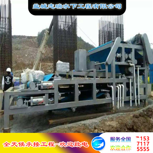 兖州污水管道网清淤公司-水下铺管子