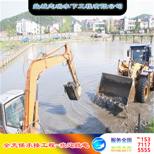 临沧水下开挖清淤公司-水平管沉淀池施工