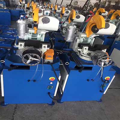 手动全自动无毛刺切铁不锈钢割管机 切角机&nbsp;&nbsp;水切机&nbsp;&nbsp;云鼎机械