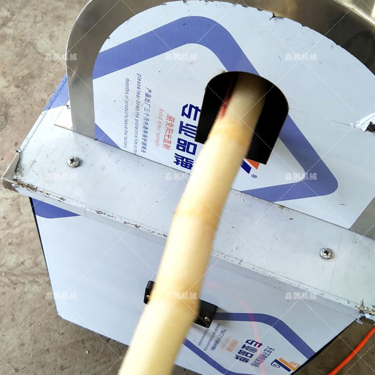 双电源款甘蔗削皮机报价  甘蔗去皮机