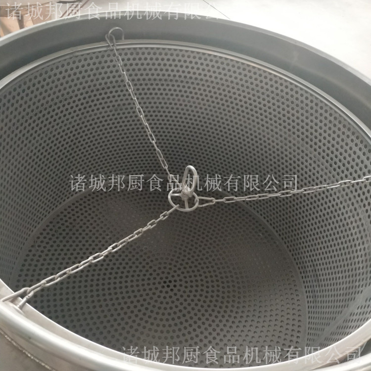 不锈钢卤煮锅-大型熬卤锅加热方式  全自动卤煮锅  蒸汽加热卤煮锅