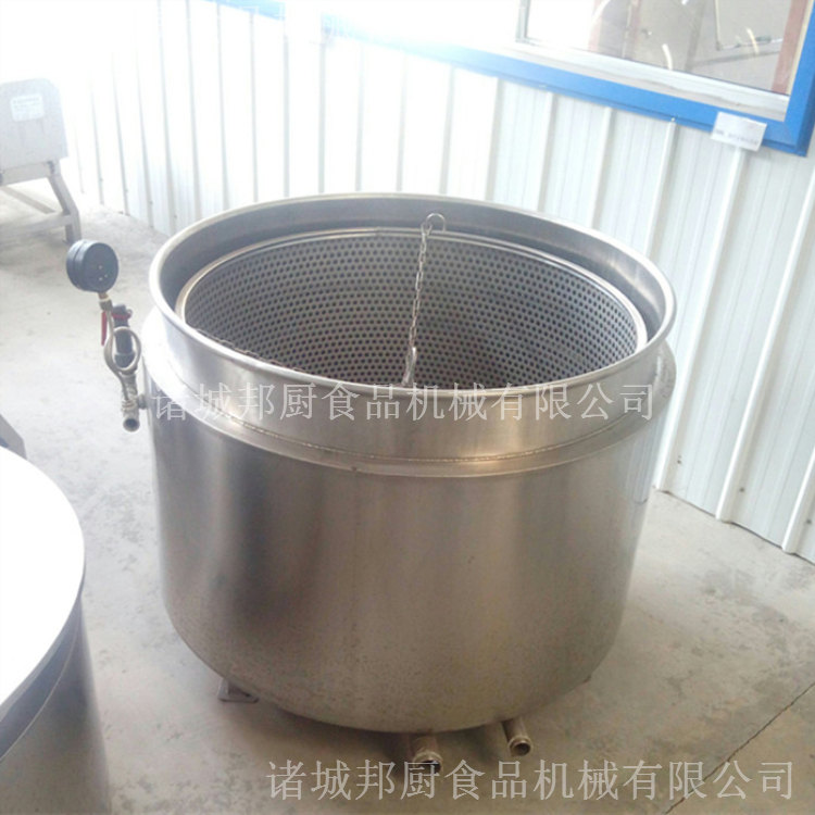 蒸汽加热卤煮锅-蜂窝酱卤锅价格  不锈钢卤煮锅  全自动卤煮锅