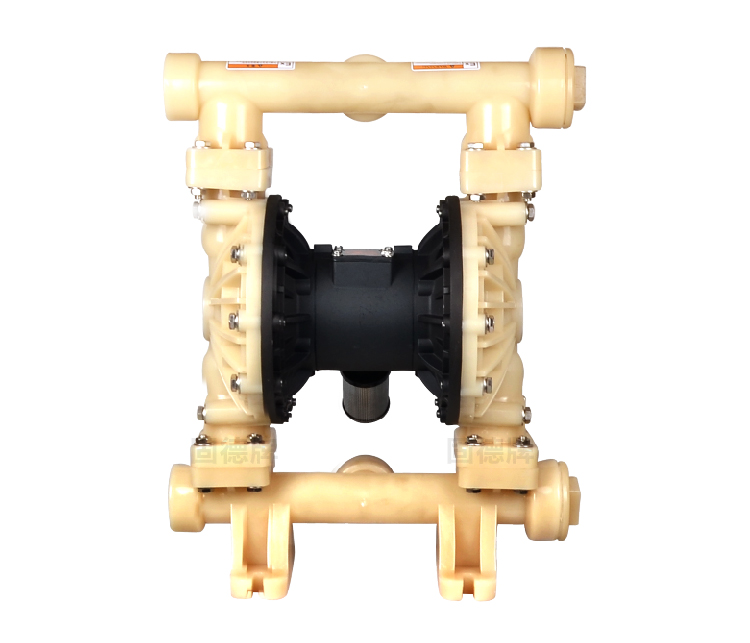 第三代气动隔膜泵QBY3-50/65 氟塑料