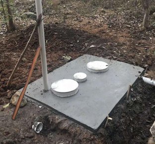 衢州市新农村改造smc化粪池 2.5m3化粪池 2立方玻璃钢化粪池 旱改厕smc化粪池