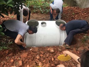 黑河市成品化粪池&nbsp;&nbsp;1立方化粪池&nbsp;&nbsp;小型家用化粪池&nbsp;&nbsp;环保生态smc化粪池