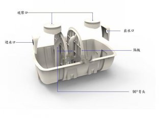 长春市改造用玻璃钢化粪池&nbsp;&nbsp;厂家销售化粪池&nbsp;&nbsp;0.8m3玻璃钢化粪池&nbsp;&nbsp;家用smc化粪池