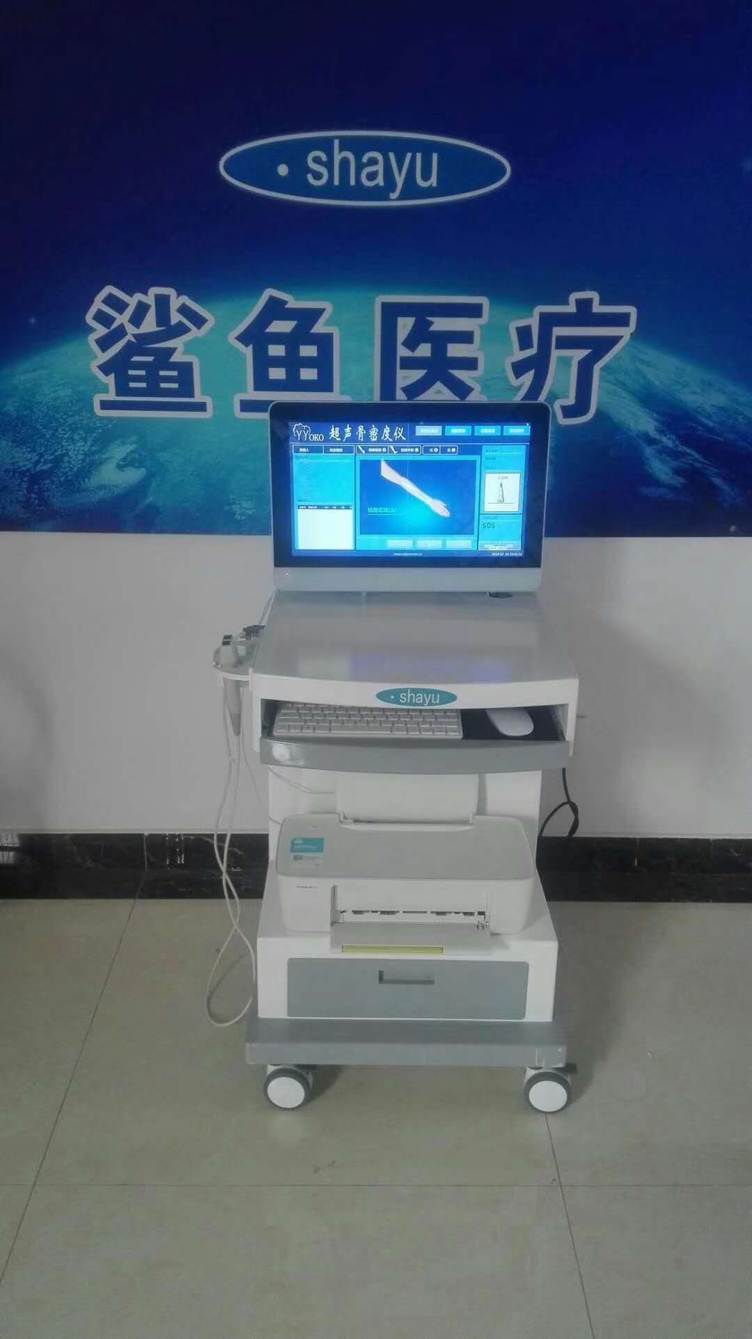 2019年骨密度仪哪家好 鲨鱼医疗YYOKO-8000  骨密度厂家  骨密度分类  骨密度测量部位